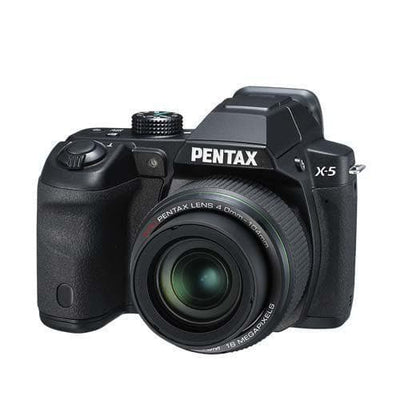 Aparat Bridge X5 Czarny + Pentax 28x Szeroki Zoom Optyczny 22,3–580mm f/3.1–5.9