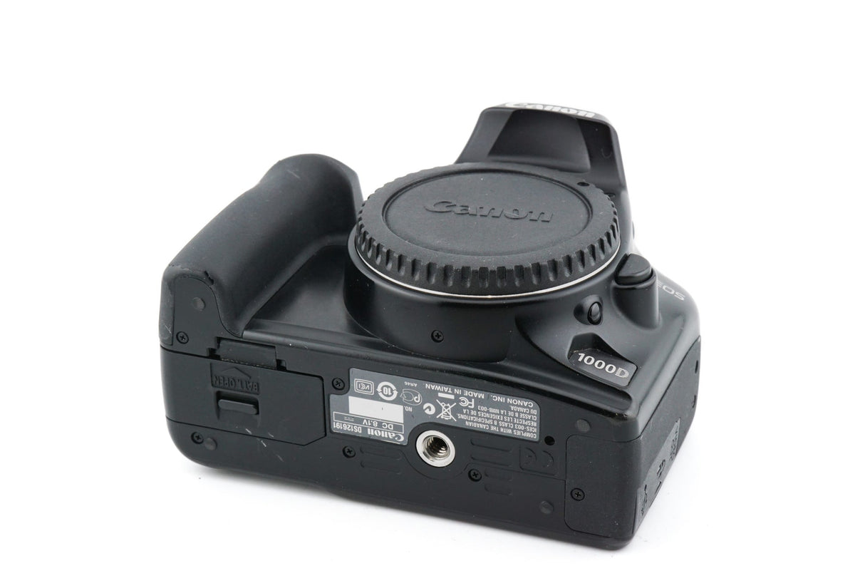 Canon EOS 1000D (Body Only) - Refurbished Digital SLR Camera (Black)
