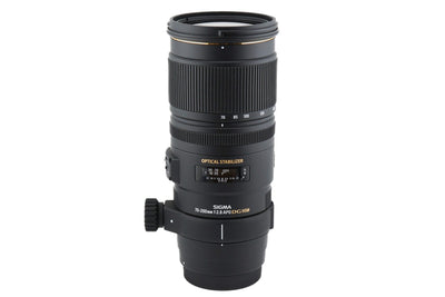 Sigma 70-200mm f/2.8 EX APO DG OS HSM – Obiektyw Telezoom