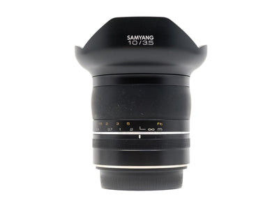 Samyang 10mm f/3.5 XP - mocowanie Canon EF
