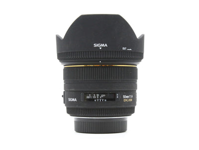 Sigma 50mm f/1.4 EX DG HSM - Do Nikon