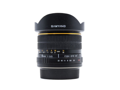 Samyang 8mm f/2.8 UMC Fisheye II - do Canon EF-M