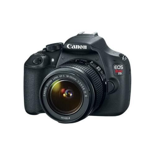 EOS Rebel T5 SLR - Nero + Canon EF-S 18-55 mm f/3.5-5.6 IS STM f/3.5-5.6