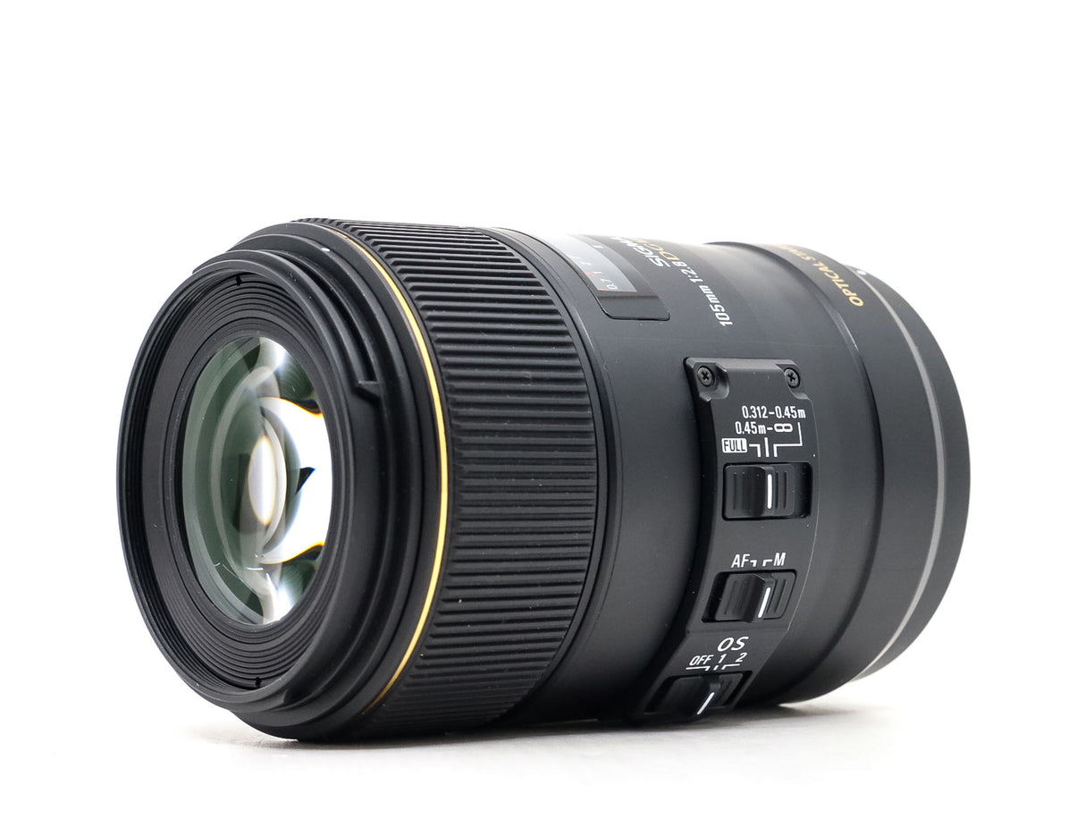 Sigma 105mm f/2.8 EX DG Macro OS HSM - Compatibile con Nikon