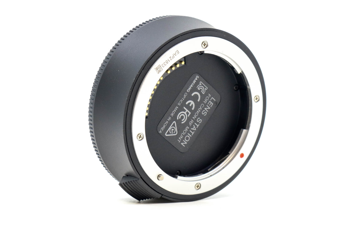 Stazione per obiettivi Samyang per Canon RF