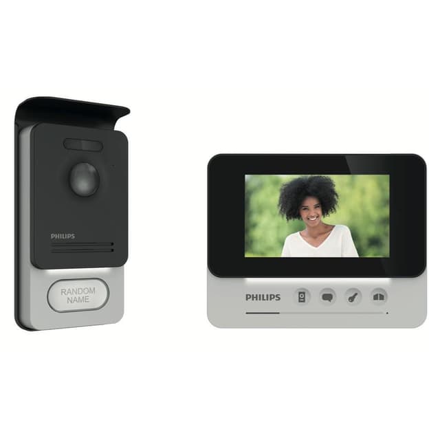 Telecamera touch Philips WelcomeEye DES 9700 VDP grigia