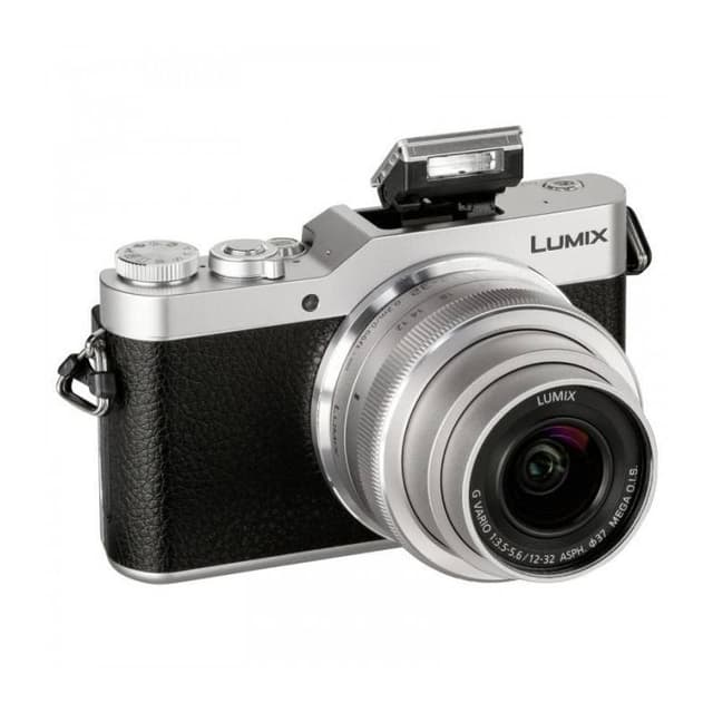 Lumix DC-GX800 - Nero/Argento + Panasonic Lumix G Vario HD 12-32mm f/3.5-5.6 MEGA OIS f/3.5-5.6