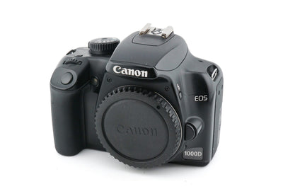 Canon EOS 1000D (Tylko Body) - Odnowiona Lustrzanka Cyfrowa (Czarny)
