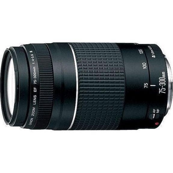 EOS 4000D SLR - Nero + Obiettivo zoom Canon EF-S 18-55 mm f/3.5-5.6 III + Obiettivo zoom EF 75-300 mm f/4-5.6 III f/3.5-5.6 + f/4-5.6