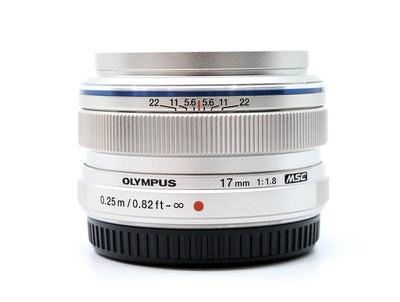 Olympus M.Zuiko Digital 17mm f/1.8 - Obiektyw Prime do Mikro Cztery Trzecie
