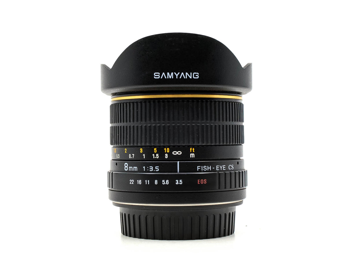 Samyang 8mm f/3.5 UMC CS II - Compatibile con Canon EF-S