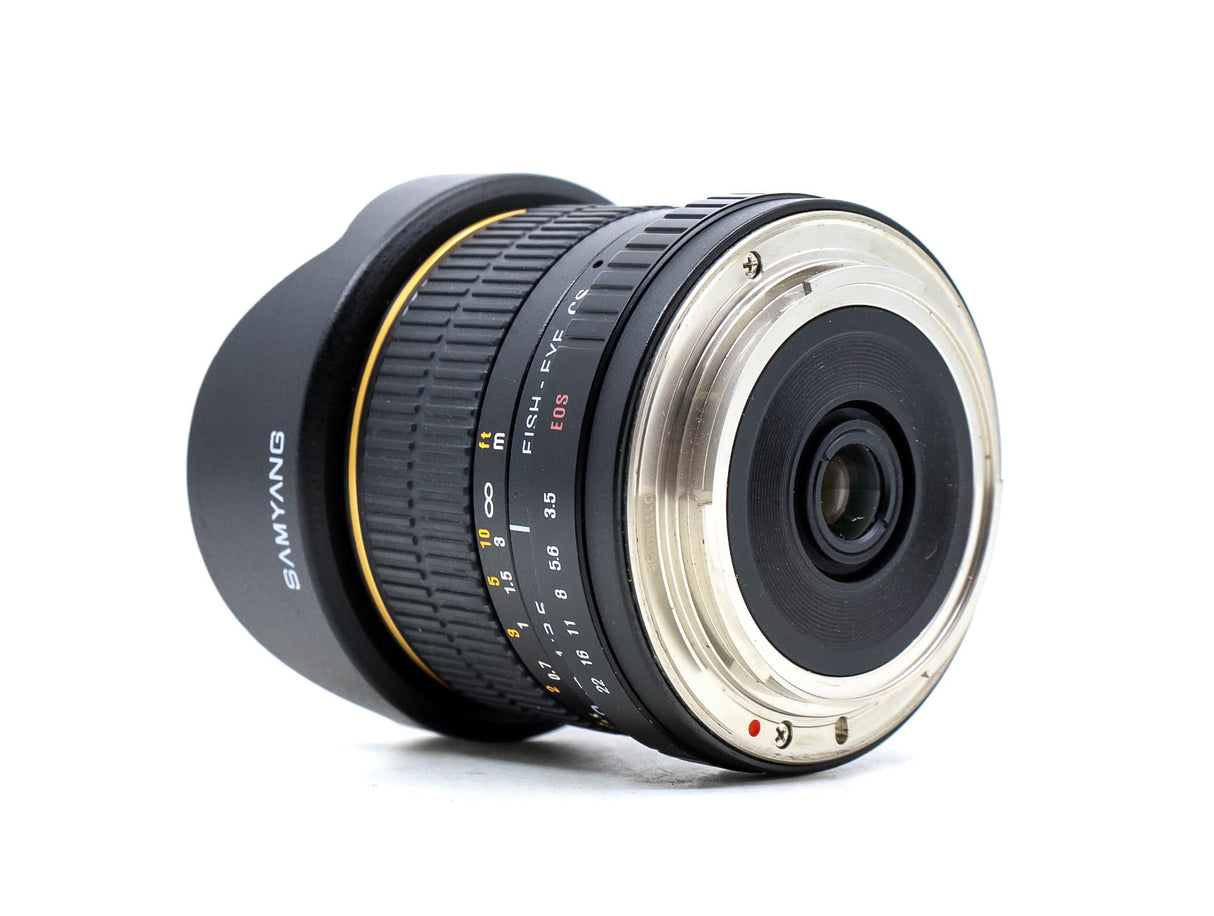 Samyang 8mm f/3.5 UMC CS II - Compatibile con Canon EF-S