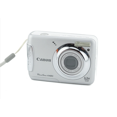 Canon PowerShot A480 - Cyfrowy Aparat Vintage