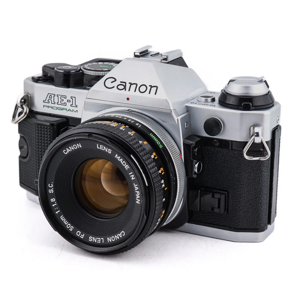 Discover the versatile Canon AE-1 Program 50mm f/1.8 SC