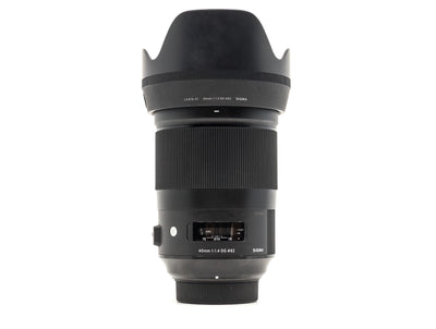 Sigma 40mm f/1.4 DG HSM ART - Kompatybilny z Nikonem