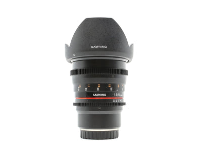 Samyang 50mm T1.5 Cine VDSLR AS UMC - Mocowanie Fujifilm X