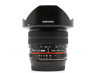 Samyang 8mm f/3.5 UMC CS II - Obiektyw Micro Four Thirds