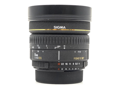 Sigma 8mm F/4 EX Fisheye - Obiektyw do Nikon