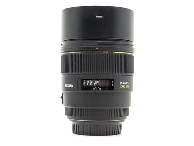 Sigma 85mm f/1.4 EX DG HSM - Dopasowanie Canon EF