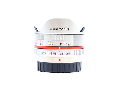Samyang 7,5mm f/3,5 UMC Fisheye - Obiektyw Micro Four Thirds