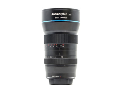 Sirui 24mm f/2.8 1.33x Anamorficzny - Kompatybilny z Micro Four Thirds