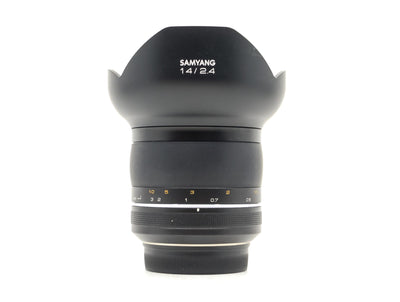 Samyang 14mm f/2.4 XP - Mocowanie Nikon