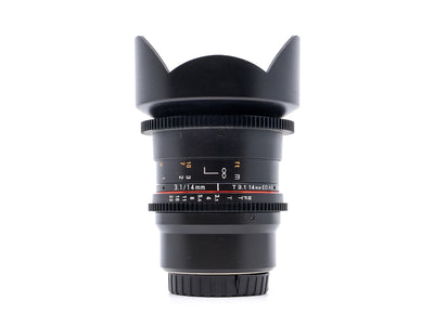 Samyang 14mm T3.1 ED AS IF UMC II - Obiektyw Micro Four Thirds