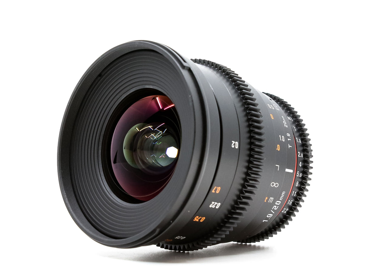 Samyang 20mm T1.9 Cine VDSLR ED COME SE UMC - Nikon Fit