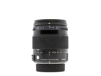 Sigma 18-200mm f/3.5-6.3 DC Macro OS HSM Contemporary - Compatible con Nikon