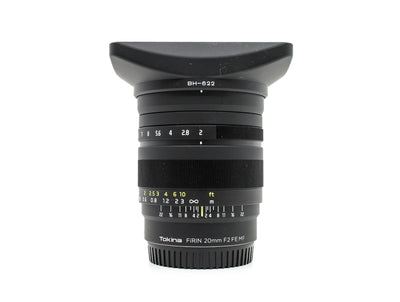 Tokina FiRIN 20mm f/2 MF - do Sony FE