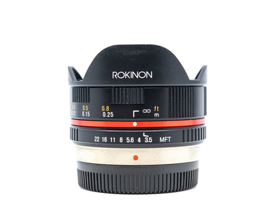 Rokinon 7,5mm f/3.5 UMC Fisheye - Obiektyw Micro Four Thirds