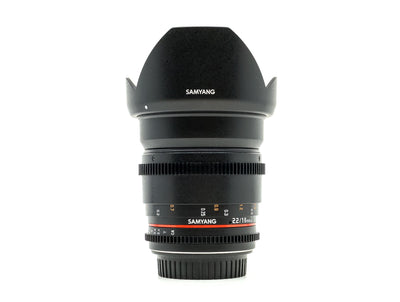 Samyang 16mm T2.2 ED AS UMC CS II - do Canon EF
