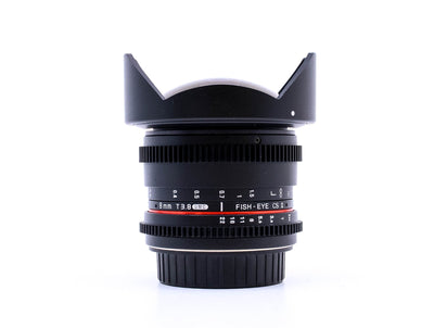 Walimex Pro 8mm T3.8 CS Fisheye II - Mocowanie Canon EF