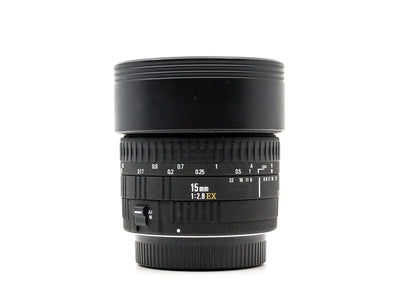 Sigma 15mm f/2.8 EX DG Fisheye - Mocowanie Sigma SA