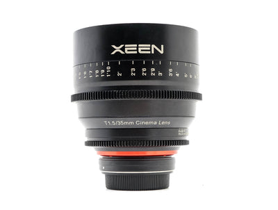 Samyang XEEN 35mm T1.5 - Mocowanie Canon EF