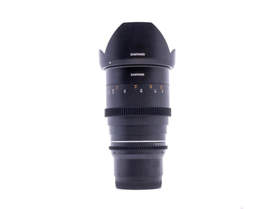 Samyang 35mm T1.5 Cine VDSLR MK2 - Kompatybilny z Sony FE