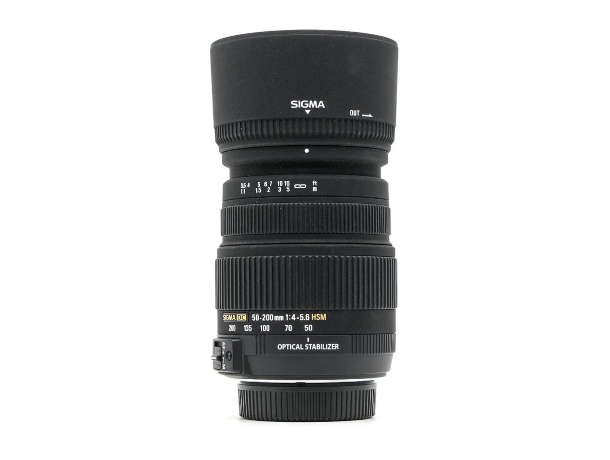 Sigma 50-200mm f/4-5.6 DC OS HSM - Nikon Fit