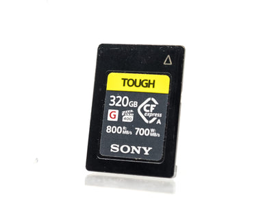 Sony 320GB 800MB/s Tough Karta CFexpress Typ A