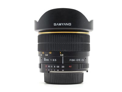 Samyang 8mm f/3.5 Fisheye - Pasuje do Nikon