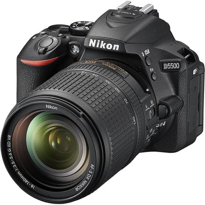 D5500 Lustrzanka - Czarna + Nikkor AF-P 18-55mm f/3.5-5.6 G DX VR