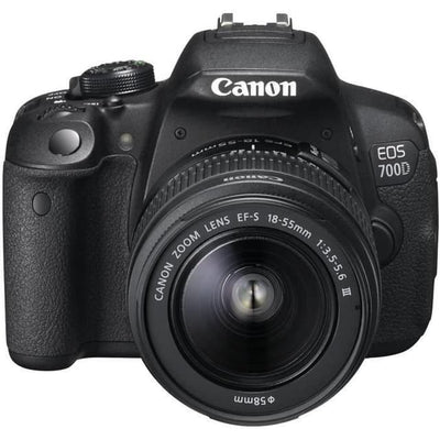 EOS 700D Lustrzanka - Czarna + Canon EF-S 18-55mm f/3.5-5.6 III