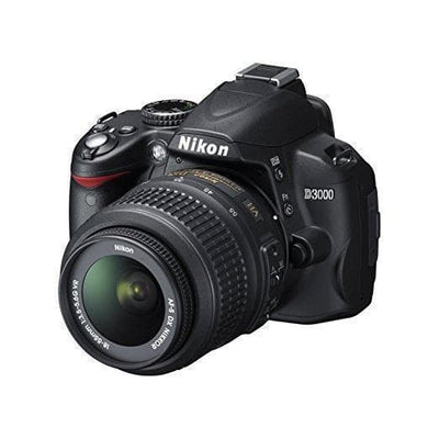 SLR D3000 - Czarny + Nikon AF-S DX 18-55 mm f/3.5-5.6 G VR