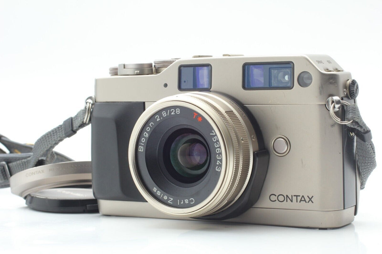 Contax G1 35mm Aparat Analogowy Carl Zeiss Biogon 28mm...