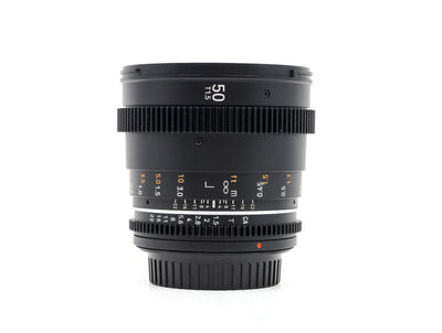 Samyang 50mm T1.5 Cine VDSLR MK2 - Mocowanie Canon EF