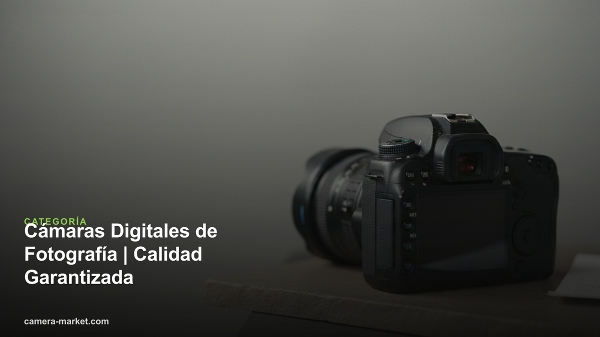 Cámaras Digitales de Fotografía | Calidad Garantizada — Camera Market