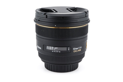 Sigma 50mm f1.4 EX DG HSM (Odnowiony) - Czarny