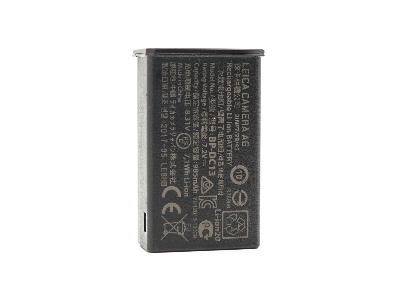 Leica T Akumulator Litowo-Jonowy BP-DC13 · zdjęcie główne