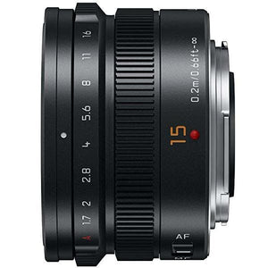 Panasonic 15mm f/1.7 Lenses