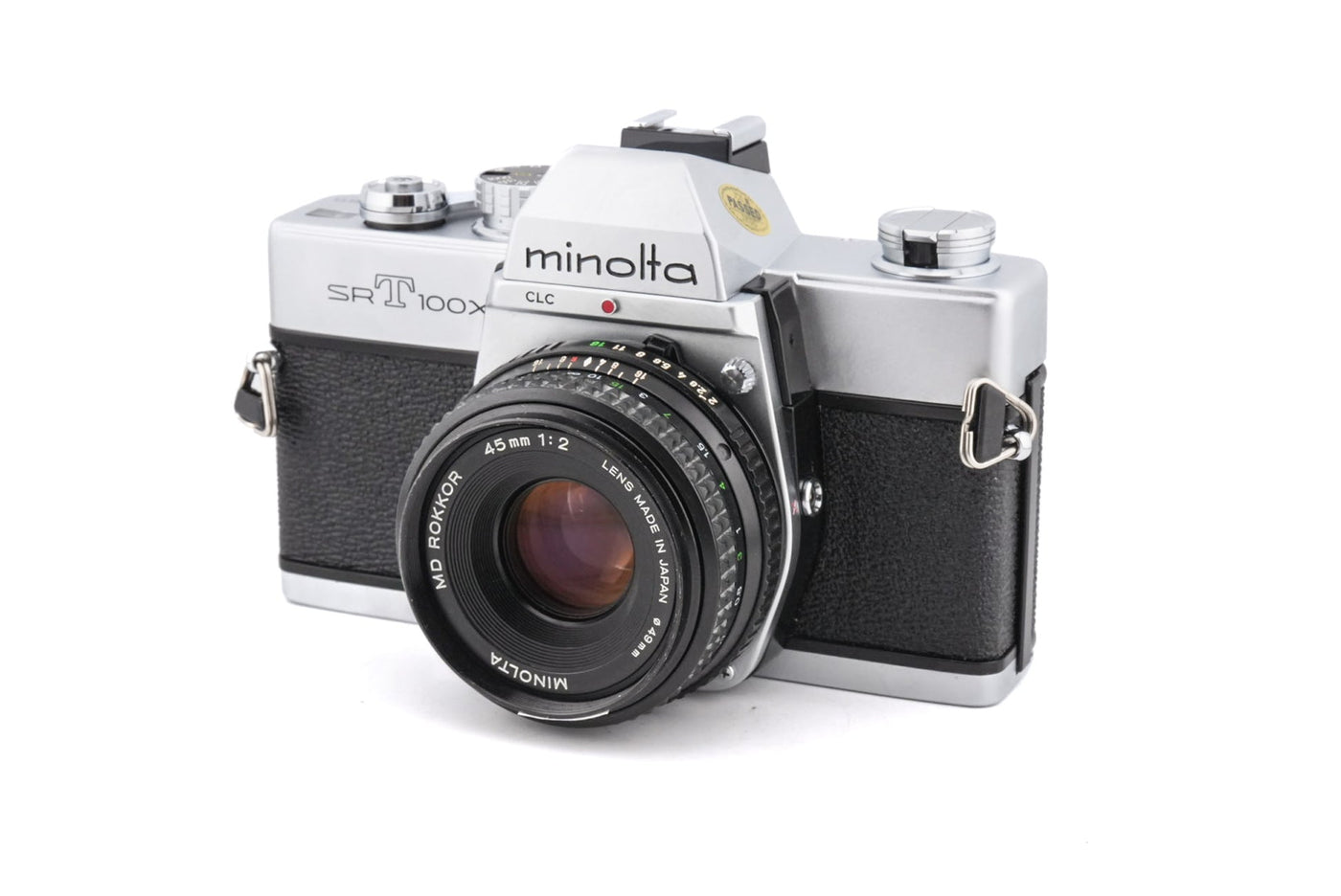 Minolta SR-T 100X + 45mm f2 MD Rokkor Aparat · zdjęcie główne