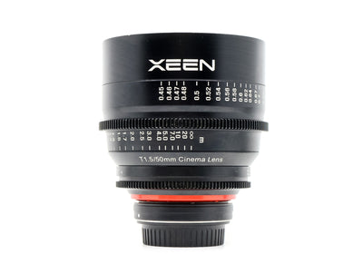 Rokinon XEEN 50mm T1.5 Cine - Montaż Canon EF